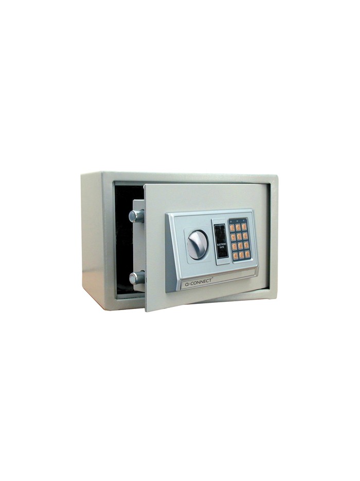 Caja de seguridad q-connect electronica clave digital capacidad 10l con accesorios fijacion 310x200x200 mm Caja de seguridad q-connect electronica clave digital capacidad 10l con accesorios fijacion 310x200x200 mm