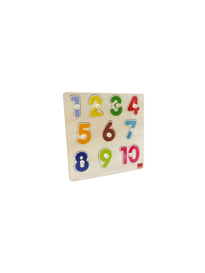 Puzle goula numeros 10 piezas Puzle goula numeros 10 piezas
