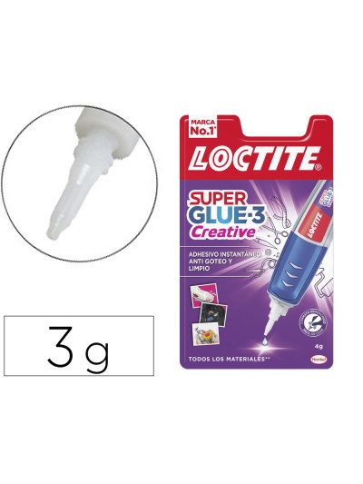 Pegamento loctite creative pen 4 gr adhesivo instantaneo