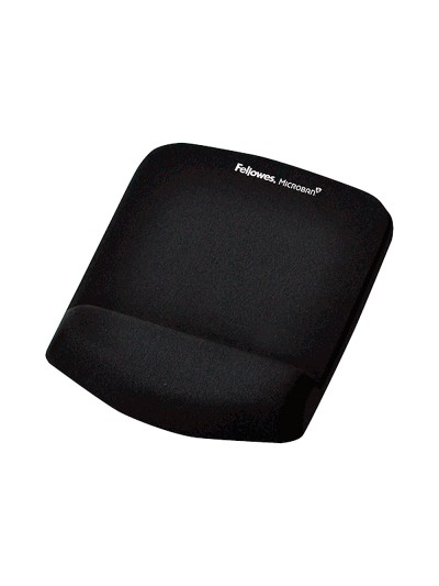 Alfombrilla fellowes para raton plush touch foam negro