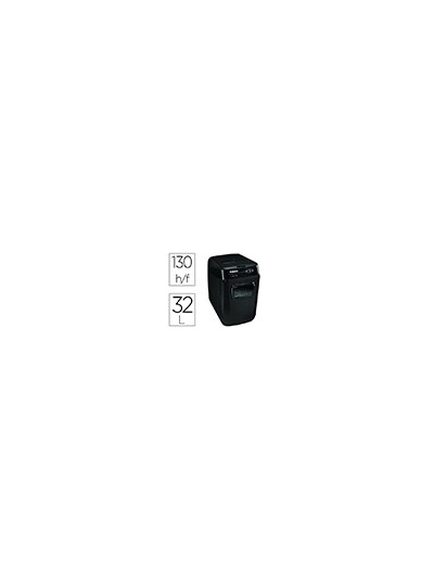 Destructora de documentos fellowes automax 150c capacidad de corte 150 hojas clips grapas tarjetas y cd 32l