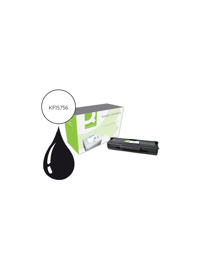 Toner q-connect compatible samsung ml1660 negro 1.500 pag Toner q-connect compatible samsung ml1660 negro 1.500 pag