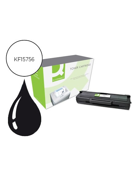 Toner q-connect compatible samsung ml1660 negro 1.500 pag