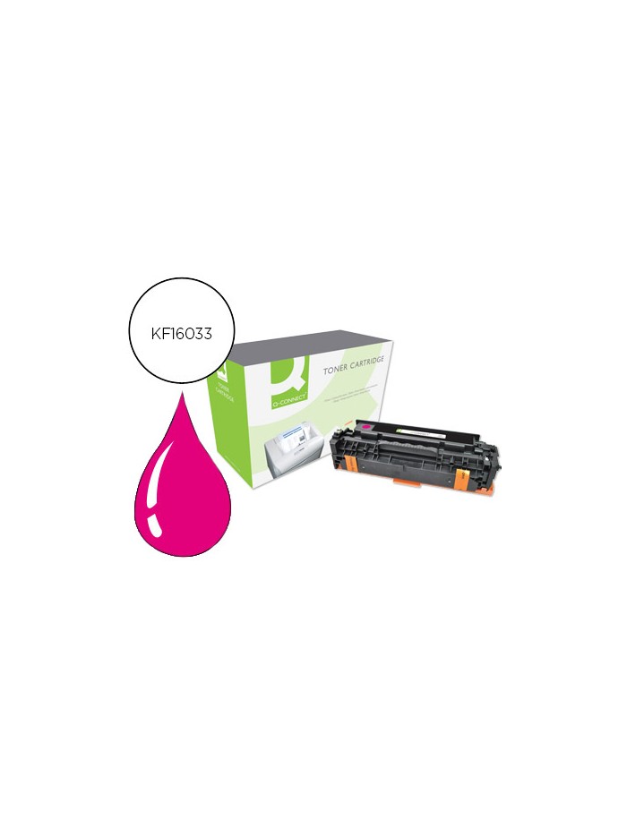 Toner q-connect compatible hp ce413a color laserjet m351a / 451dn / 451nw / 375nw / 475dn magenta 2.600 pag Toner q-connect compatible hp ce413a color laserjet m351a / 451dn / 451nw / 375nw / 475dn magenta 2.600 pag