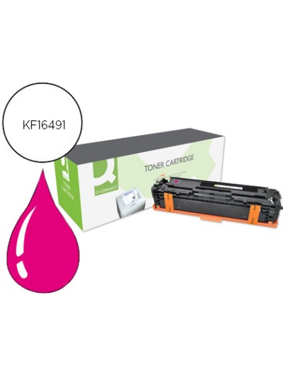 Toner q-connect compatible hp cf213a color laserjet m251n / 251nw / 276n / 276nw magenta 1.800 pag