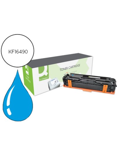 Toner q-connect compatible hp cf211a color laserjet m251n / 251nw / 276n / 276nw cian 1.800 pag