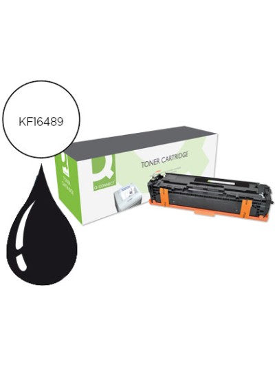 Toner q-connect compatible hp cf210x color laserjet m251n / 251nw / 276n / 276nw negro 2.400 pag