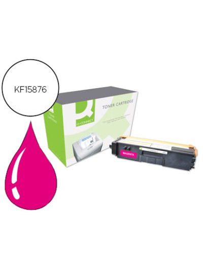 Toner q-connect compatible brother tn325m hl-4140cn / 4150cdn / 4570cdw / 4570cdwt / dcp 9055cd magenta 3.500 pag