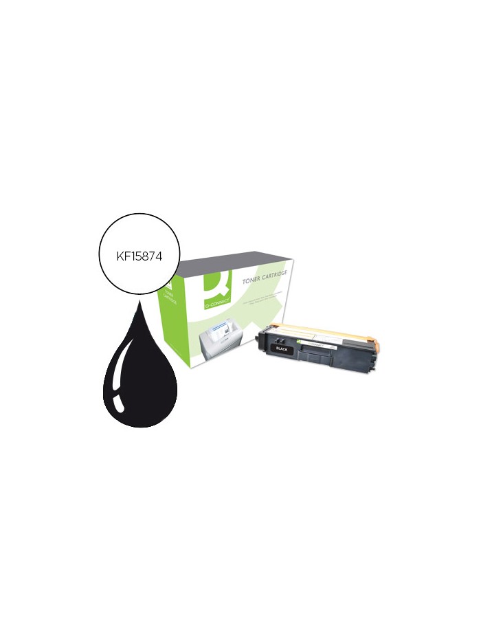Toner q-connect compatible brother tn325bk hl-4140cn / 4150cdn / 4570cdw / 4570cdwt / dcp 9055cdn negro 4.000 pag Toner q-connect compatible brother tn325bk hl-4140cn / 4150cdn / 4570cdw / 4570cdwt / dcp 9055cdn negro 4.000 pag