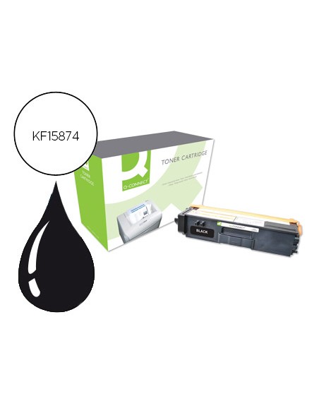 Toner q-connect compatible brother tn325bk hl-4140cn / 4150cdn / 4570cdw / 4570cdwt / dcp 9055cdn negro 4.000 pag