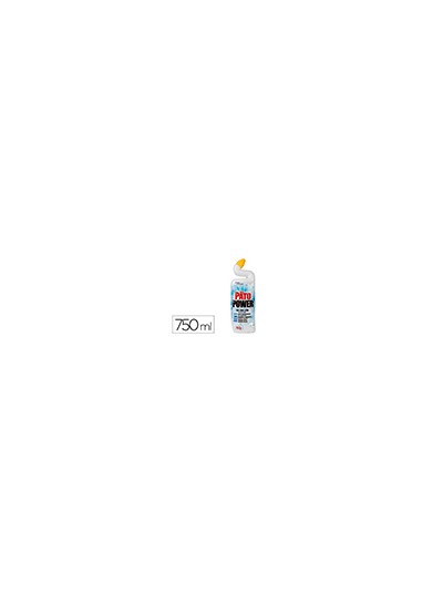 Limpiador de inodoro pato formula 4 en uno gel con lejia 750 ml