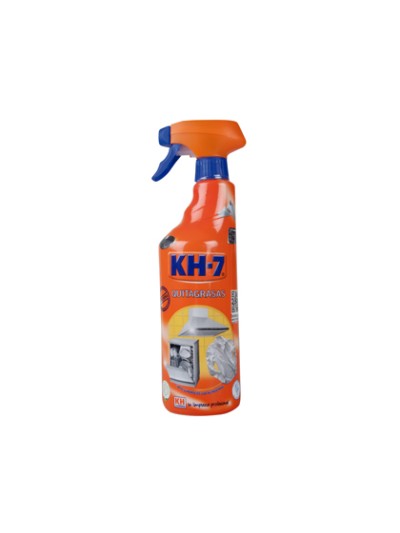 Quitagrasa kh-7 con pistola pulverizadora apto para superficies de uso alimentario botella de 715 ml