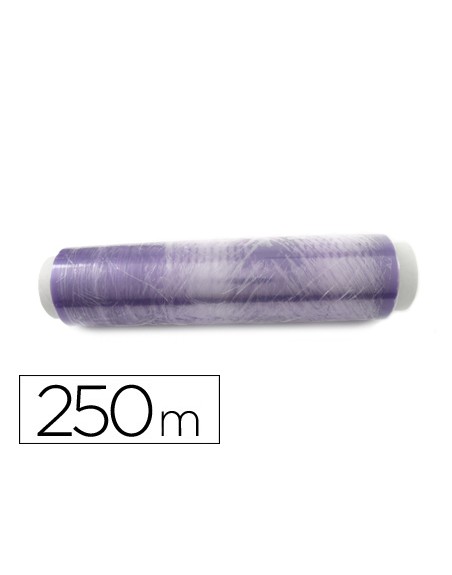 Film transparente alimentacion rollo de 250m ancho 30cm