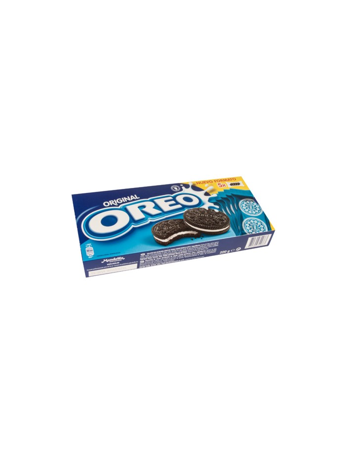 Galleta oreo original caja de 5 paquetes de 4 unidades 220 gr Galleta oreo original caja de 5 paquetes de 4 unidades 220 gr