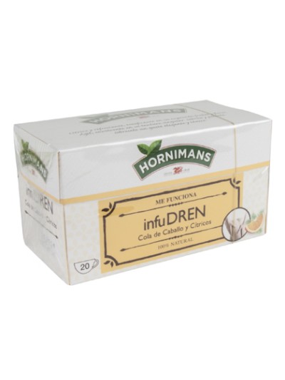 Te hornimans infudren cola de caballo y citricos caja de 20 bolsas