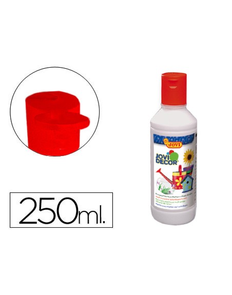 Pintura multiuso jovi jovidecor 250 ml blanco