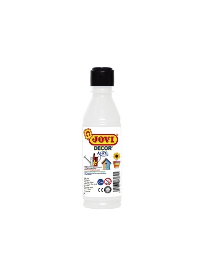 Pintura multiuso jovi jovidecor 250 ml blanco