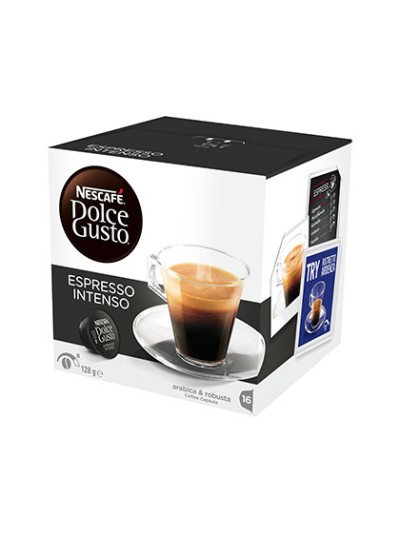 Cafe dolce gusto cafe espresso intenso monodosis caja de 16 unidades