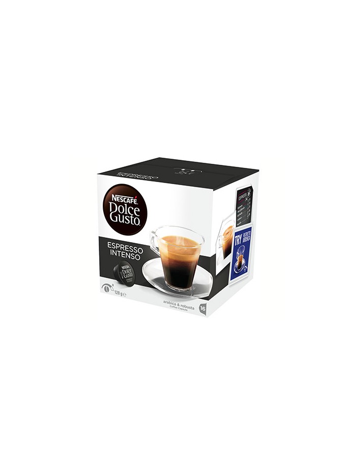 Cafe dolce gusto cafe espresso intenso monodosis caja de 16 unidades Cafe dolce gusto cafe espresso intenso monodosis caja de 16 unidades