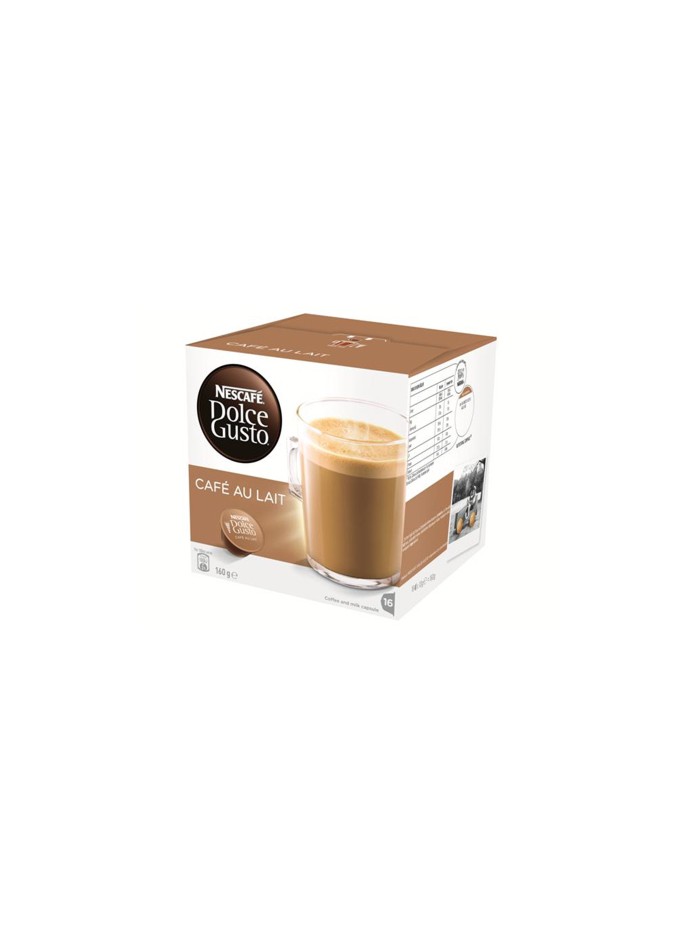 Cafe dolce gusto cafe con leche monodosis caja de 16 unidades Cafe dolce gusto cafe con leche monodosis caja de 16 unidades