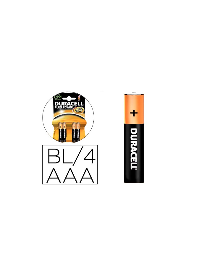 Pila duracell recargable aaa 750 mah blister de 4 unidades Pila duracell recargable aaa 750 mah blister de 4 unidades