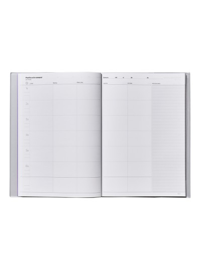 Cuaderno de programacion additio a4 plan mensual y programacion semanal del curso sin fechas