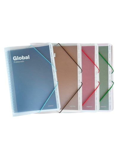 Carpeta global additio a4 con evalucion continua programacion tutoria y reuniones