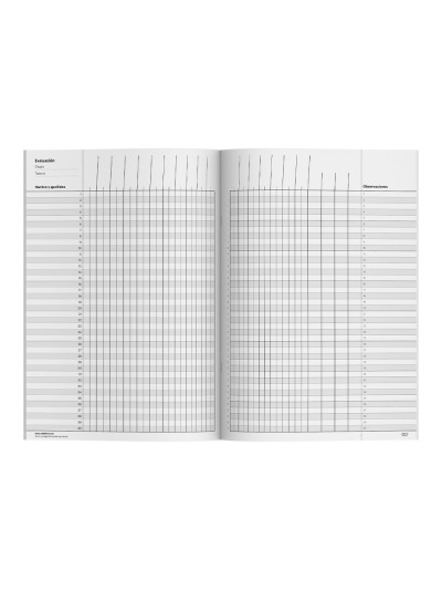 Cuaderno de notas additio horario planificacion mensual plan de curso