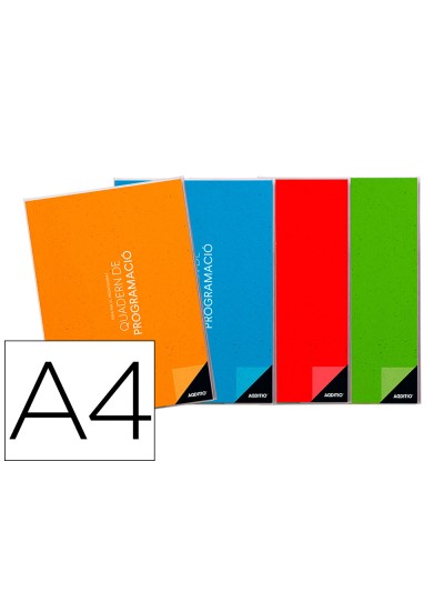 Agenda de programacion additio a4 plan mensual y programacion semanal del curso en catalan