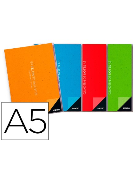 Bloc notas additio a5 plan de curso y evaluacion continua en catalan