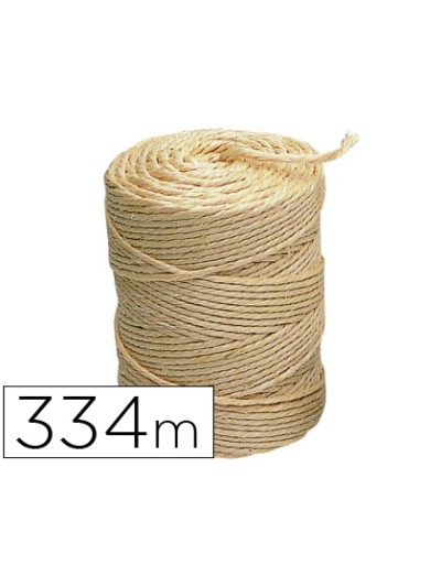 Cuerda sisal 3 cabos liderpapel rollo 2 kg