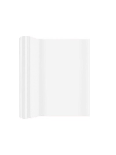 Rollo adhesivo liderpapel unicolor blanco brillo rollo de 0,45 x 20 mt