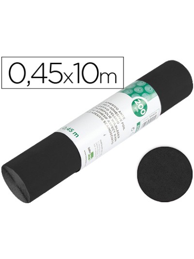 Rollo adhesivo liderpapel especial ante negro rollo de 0,45 x 10 mt