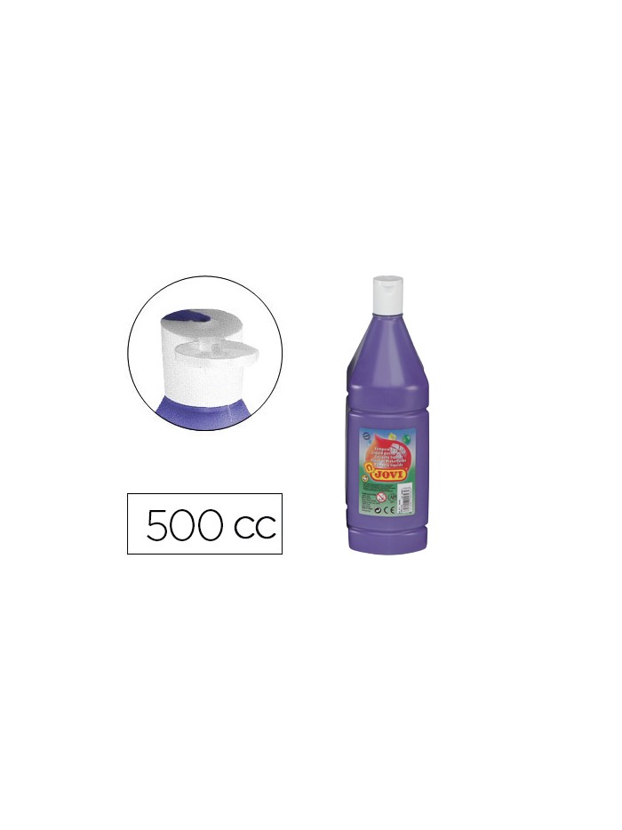 Tempera liquida jovi escolar 500 ml violeta Tempera liquida jovi escolar 500 ml violeta