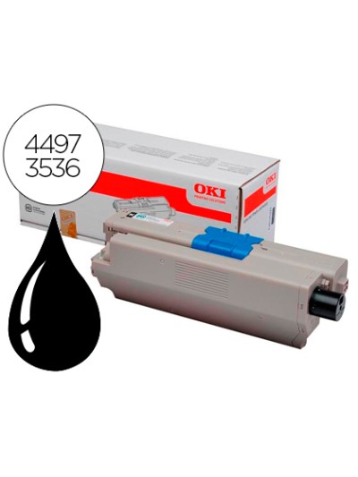 Toner oki c301dn/c321dn negro 2200 pag