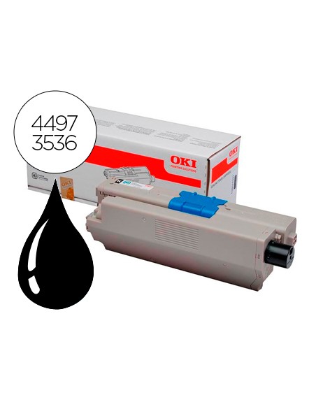Toner oki c301dn/c321dn negro 2200 pag