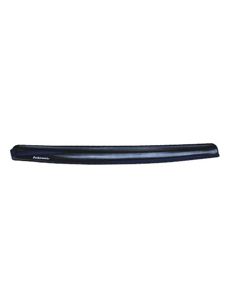 Reposamuñecas de gel fellowes para teclado color negro 471x59x16 mm