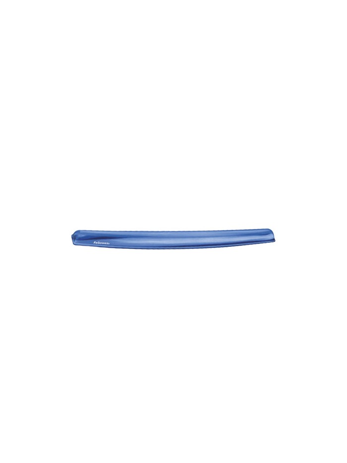 Reposamuñecas de gel fellowes para teclado color azul 26x48x57 cm Reposamuñecas de gel fellowes para teclado color azul 26x48x57 cm