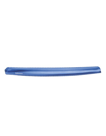 Reposamuñecas de gel fellowes para teclado color azul 26x48x57 cm