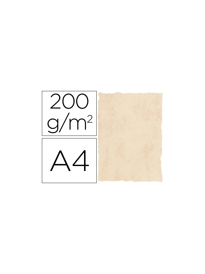 Papel pergamino din a4 200 gr color marmol beige paquete de 25 hojas Papel pergamino din a4 200 gr color marmol beige paquete de 25 hojas
