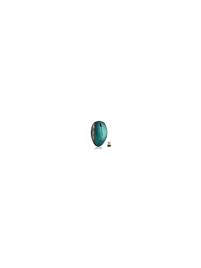 Raton ngs bee 800/1200/1600 dpi inalambrico 5 botones receptor usb-a 2,4 ghz color azul