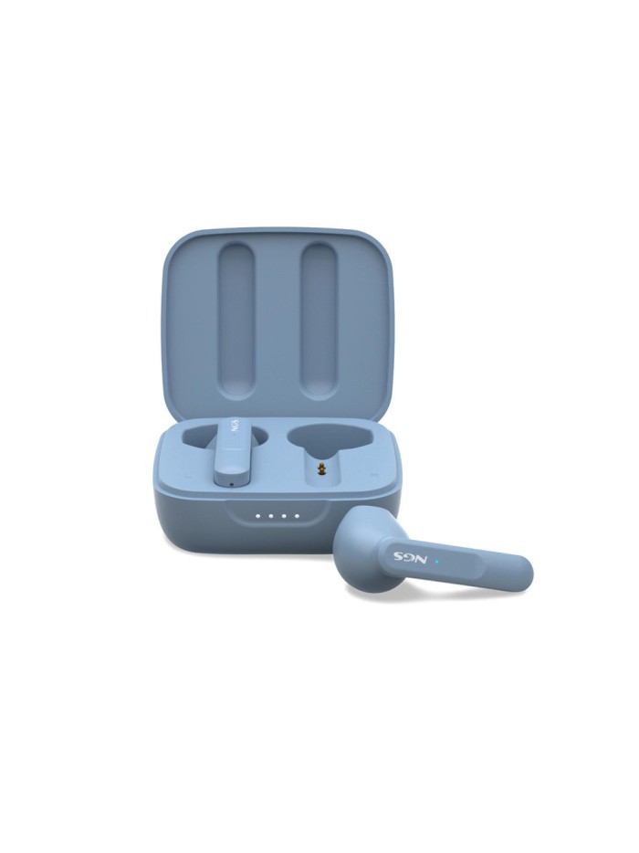 Auricular ngs artica move inalambrico bluetooth 5.3 true wireless stereo con estuche de carga color azul Auricular ngs artica move inalambrico bluetooth 5.3 true wireless stereo con estuche de carga color azul