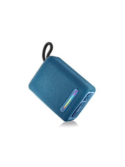 Altavoz ngs roller furia 1 portatil 60w bluetooth luces rgb e impermeabilidad ipx7 color azul