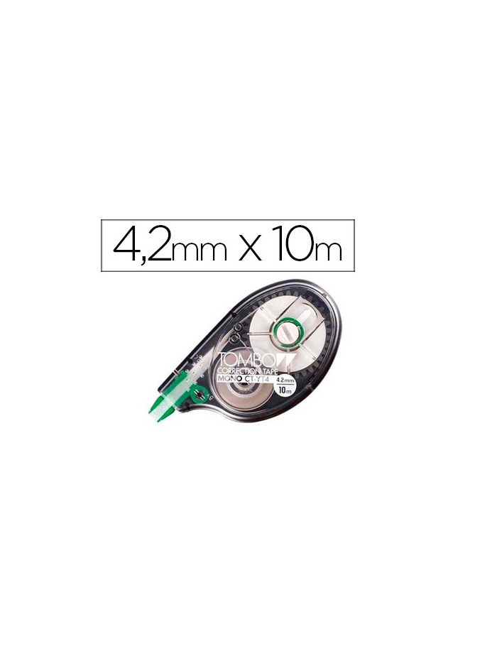 Corrector tombow mono ct-yt4 cinta 4,2 mm x 10 mt en blister Corrector tombow mono ct-yt4 cinta 4,2 mm x 10 mt en blister