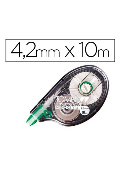 Corrector tombow mono ct-yt4 cinta 4,2 mm x 10 mt en blister