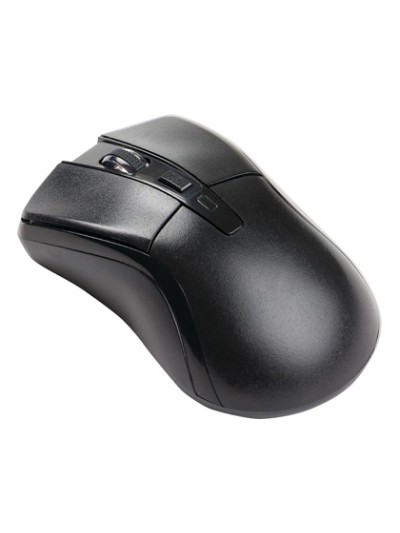 Raton q-connect optico 1000 dpi inalambrico nano receptor usb 2,4 ghz negro