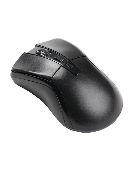 Raton q-connect optico 1000 dpi inalambrico nano receptor usb 2,4 ghz negro