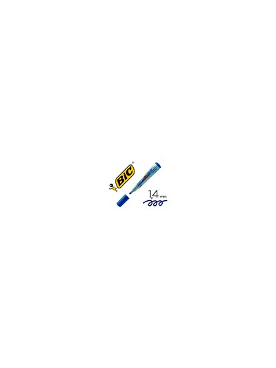 Rotulador bic velleda para pizarra azul punta redonda 1,3 mm