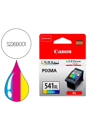 Ink-jet canon cl-541xl color pixma mg2150/3150/3250/3550 15 ml alta capacidad