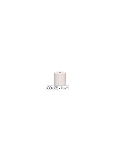 Rollo sumadora q-connect termico 80x68x11 mm 58 gr sin bisfenol a